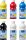 LEFRANC BOURGEOIS Acrylfarben farbsortiert 6x 500,0 ml, 6 St.
