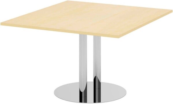 HAMMERBACHER Verbindungsplatte KT12S ahorn, chrom rechteckig 120,0 x 130,0 x 74,0 cm