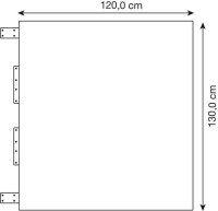 HAMMERBACHER Verbindungsplatte KT12S buche, chrom...