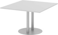 HAMMERBACHER Verbindungsplatte KT12S lichtgrau, silber...