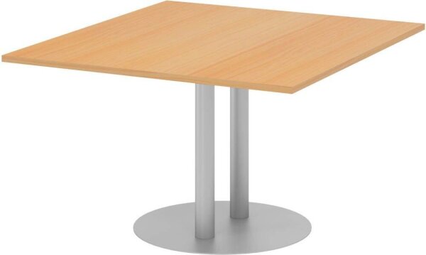 HAMMERBACHER Verbindungsplatte KT12S buche, silber rechteckig 120,0 x 130,0 x 74,0 cm