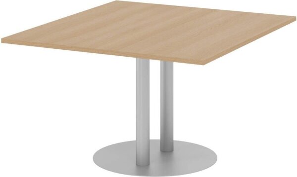 HAMMERBACHER Verbindungsplatte KT12S eiche, silber rechteckig 120,0 x 130,0 x 74,0 cm