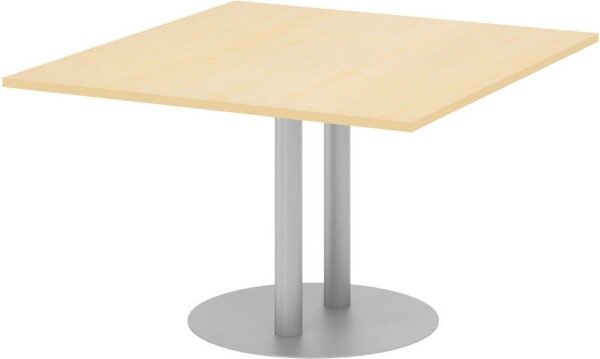 HAMMERBACHER Verbindungsplatte KT12S ahorn, silber rechteckig 120,0 x 130,0 x 74,0 cm