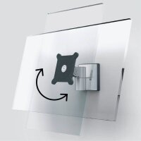 DURABLE Monitor-Halterung 508923 silber für 1 Monitor, Wandhalterung