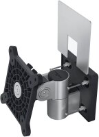 DURABLE Monitor-Halterung 508923 silber für 1 Monitor, Wandhalterung