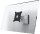 DURABLE Monitor-Halterung 508923 silber für 1 Monitor, Wandhalterung