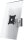 DURABLE Monitor-Halterung 508923 silber für 1 Monitor, Wandhalterung