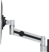 DURABLE Monitor-Halterung 509023 silber für 1 Monitor, Wandhalterung