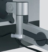 DURABLE Monitor-Halterung 509023 silber für 1 Monitor, Wandhalterung