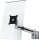 DURABLE Monitor-Halterung 509023 silber für 1 Monitor, Wandhalterung