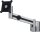 DURABLE Monitor-Halterung 509023 silber für 1 Monitor, Wandhalterung