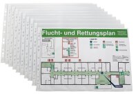 Lands Prospekthüllen DIN A3 quer transparent genarbt...