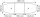 HAMMERBACHER Konferenztisch KT40S ahorn Tonnenform, Rundrohr chrom, 400,0 x 85,0 - 130,0 x 74,0 cm