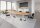 HAMMERBACHER Konferenztisch KT40S buche Tonnenform, Rundrohr chrom, 400,0 x 85,0 - 130,0 x 74,0 cm