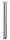 HAMMERBACHER Konferenztisch KT52C lichtgrau Tonnenform, Rundrohr chrom, 520,0 x 85,0/130,0 x 72,0 - 74,0 cm