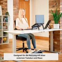 Fellowes Laptop-Ständer I-Spire Klappbar schwarz