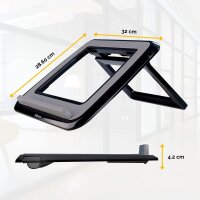 Fellowes Laptop-Ständer I-Spire Klappbar schwarz