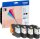 brother LC-223BK/C/M/Y schwarz, cyan, magenta, gelb Druckerpatronen, 4er-Set