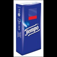 Tempo Taschentücher Klassik 4-lagig weiß, 15x...