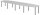 HAMMERBACHER Konferenztisch KT52C lichtgrau Tonnenform, Rundrohr grau, 520,0 x 85,0/130,0 x 72,0 - 74,0 cm