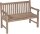 Garden Pleasure Gartenbank Solo 940128 natur Holz 120,0 cm