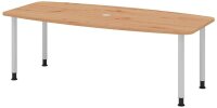 HAMMERBACHER Konferenztisch KT22C asteiche Tonnenform,...