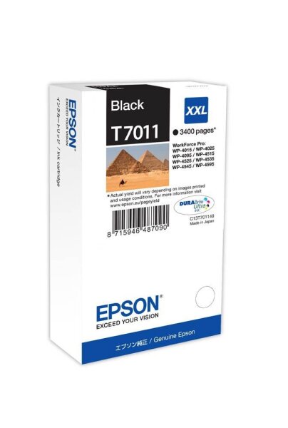 EPSON T7011 (Pyramiden) schwarz Druckerpatrone