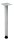 HAMMERBACHER Verbindungsplatte höhenverstellbar KT12C nussbaum, silber rechteckig 120,0 x 130,0 x 72,0 - 74,0 cm