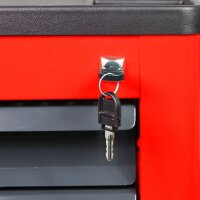 ADB Basic Werkstattwagen rot 7 Schubladen