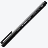 Tombow MONO drawing pen 08 Fineliner schwarz 0,6 mm, 1 St.