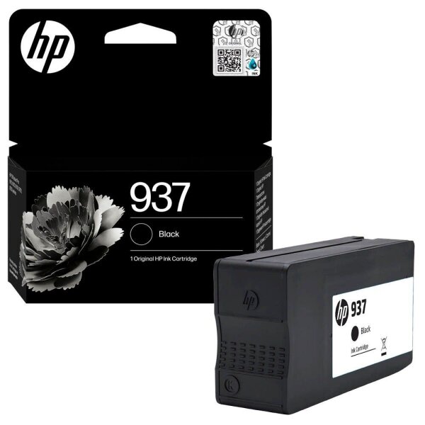HP 937(4S6W5NE) schwarz Druckerpatrone