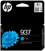 HP 937(4S6W2NE) cyan Druckerpatrone