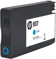 HP 937(6C400NE) schwarz, cyan, magenta, gelb Druckerpatronen, 4er-Set