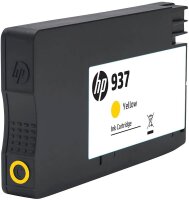 HP 937(6C400NE) schwarz, cyan, magenta, gelb Druckerpatronen, 4er-Set