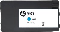 HP 937(6C400NE) schwarz, cyan, magenta, gelb Druckerpatronen, 4er-Set