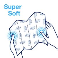 TORK Papierhandtücher 100297 Xpress® H2 Premium Extra Soft Interfold-Falzung 2-lagig 2.100 Tücher