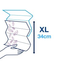TORK Papierhandtücher 100297 Xpress® H2 Premium Extra Soft Interfold-Falzung 2-lagig 2.100 Tücher
