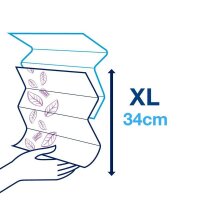 TORK Papierhandtücher 100297 Xpress® H2 Premium Extra Soft Interfold-Falzung 2-lagig 2.100 Tücher