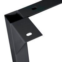 ADB Werkbankfüße anthrazitgrau 70,0 cm 85,0 cm