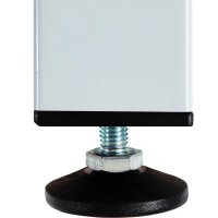 ADB Werkbank lichtgrau, anthrazitgrau 3 Schubladen 150,0 x 75,0 x 85,0 cm