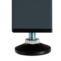 ADB Werkbank anthrazitgrau 200,0 x 75,0 x 85,0 cm