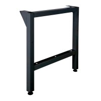 ADB Werkbankfüße anthrazitgrau 70,0 cm 80,0 cm