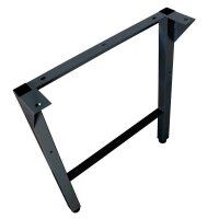 ADB Werkbankfüße anthrazitgrau 70,0 cm 80,0 cm