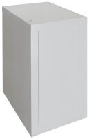 ADB Stahlschrank 41940 anthrazitgrau, lichtgrau 1 Fachboden 53,0 x 70,0 x 80,0 cm, aufgebaut, 1 St.