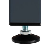 ADB Werkbank anthrazitgrau 200,0 x 75,0 x 85,0 cm