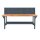 ADB Werkbank anthrazitgrau 200,0 x 75,0 x 85,0 cm
