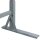 ADB Werkbank staubgrau 70,0 - 117,0 x 20,0 x 75,0 cm