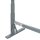 ADB Werkbank staubgrau 70,0 - 117,0 x 20,0 x 75,0 cm