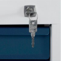 ADB Werkbank Eko lichtgrau, anthrazitgrau 3 Schubladen 120,5 x 60,0 x 82,5 cm