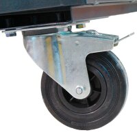ADB Werkbank Eko lichtgrau, anthrazitgrau 3 Schubladen 130,0 x 60,0 x 85,0 cm